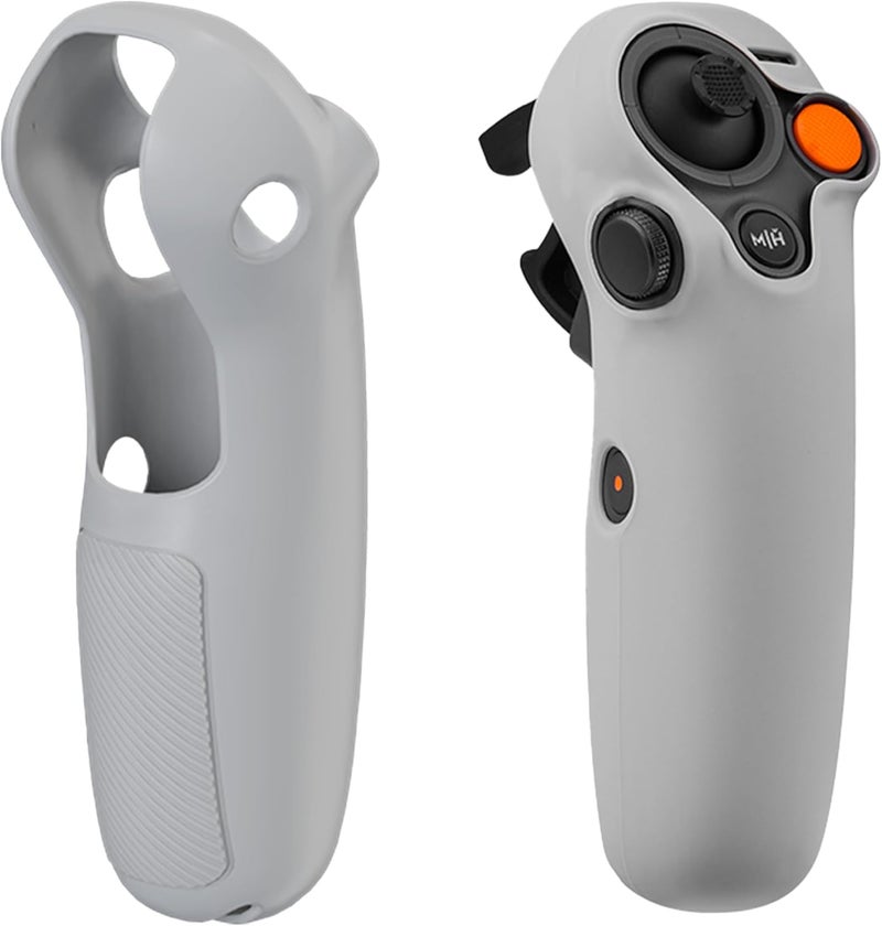 Houjunor Protective case for DJI RC Motion 3 Controller, Silicone Sleeve Cover for DJI Aavata 2 Remote Controller, Anti-Drop and Anti-Scratch Drone Accessories for Motion 3 Remote Control Grip (Gray) - Image 4